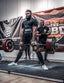 adam joe lifting 300kg deadlift